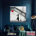 Картина Бэнкси aerial dreamsв рамке