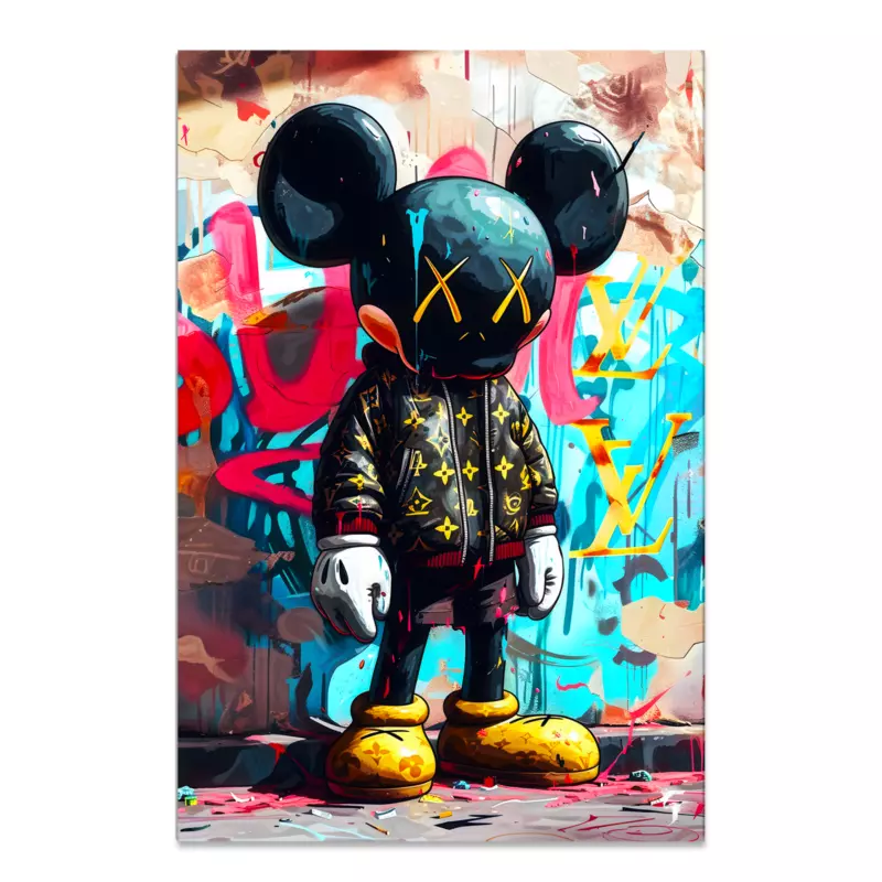 Картина Kaws Graffiti is a hit