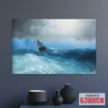 Картина Надвигающийся шторм - Айвазовский
