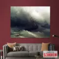 Картина Корабли на бушующем море - Айвазовский