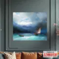 Картина Бурное море 1868 - Айвазовский