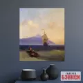 Картина Вечер на море - Айвазовский