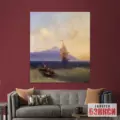 Картина Вечер на море - Айвазовский