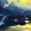 Картина Остров Патмос - Айвазовский