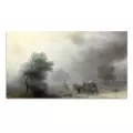Картина Зимний обоз в пути - Айвазовский