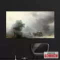 Картина Зимний обоз в пути - Айвазовский