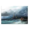 Картина Буря 1857 - Айвазовский