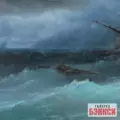 Картина Буря 1857 - Айвазовский