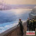 Картина Смотр Черноморского флота- Айвазовский