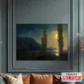 Картина Лунная ночь в Ялте - Айвазовский