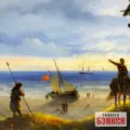 Картина Ветряная мельница - Айвазовский