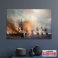 Картина Синопское сражение - Айвазовский