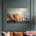 Картина Синопское сражение - Айвазовский