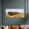 Картина Бурлаки на Волге - Илья Репин