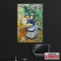 Картина В саду - Огюст Ренуар