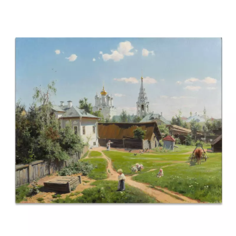Картина Московский дворик - Василий Поленов