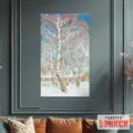 Картина Февральская лазурь - Игорь Грабар