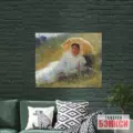 Картина Женщина под зонтиком - Иван Крамской