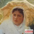 Картина Женщина под зонтиком - Иван Крамской
