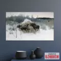 Картина Лоси - Алексей Степанов