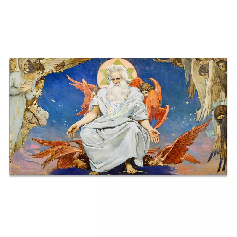 Картина Бог Саваоф - Виктор Васнецов